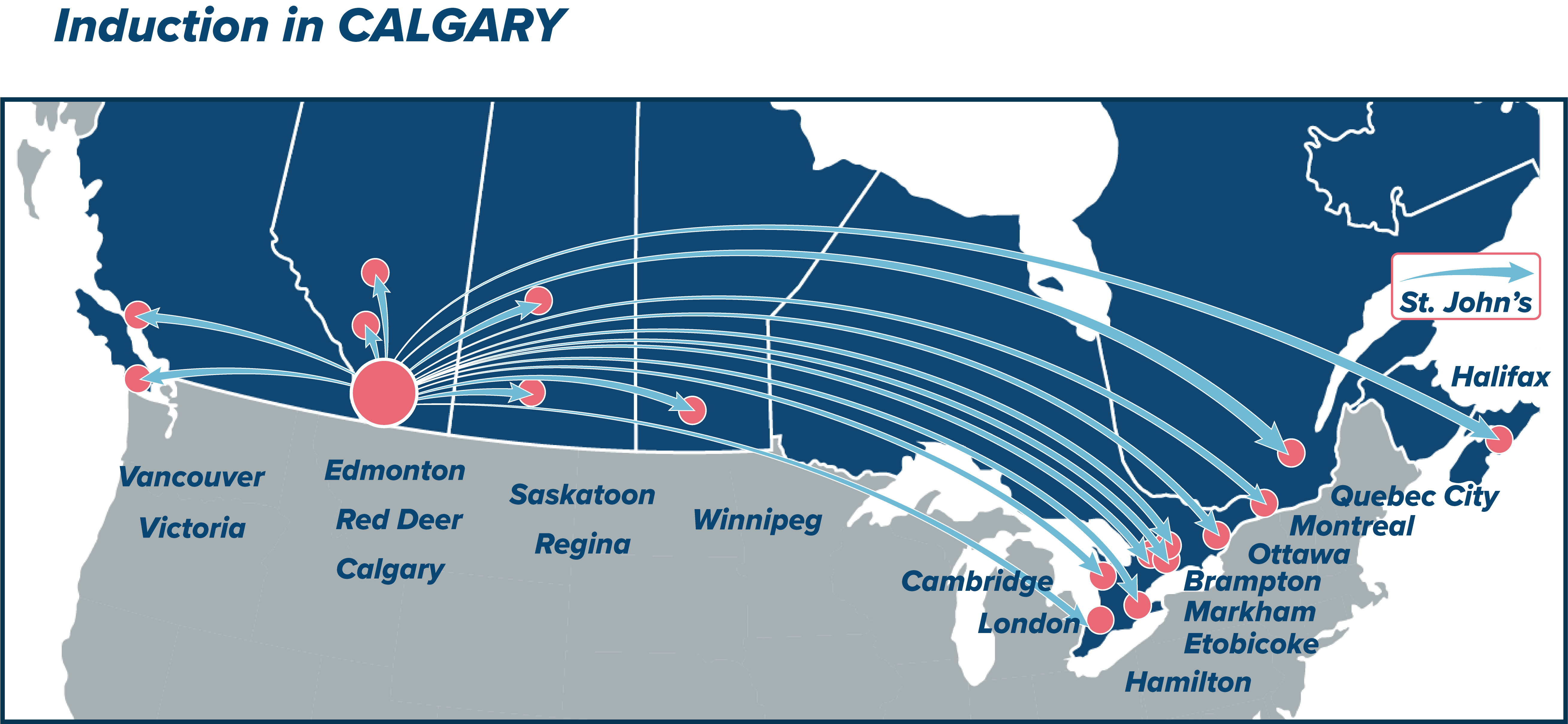 Map Calgary